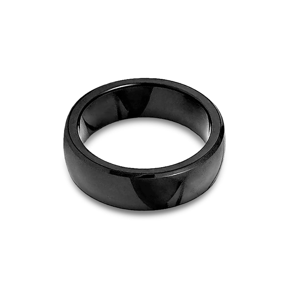 Anello Nero Lucido